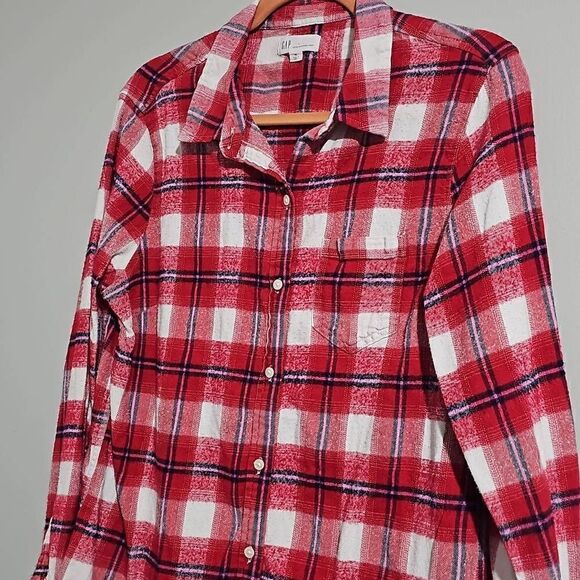 Gap flannel top, shirt - Picture 5 of 5